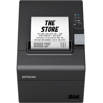 Epson TM-T20III Desktop Direct Thermal Printer - Monochrome - Receipt Print - Ethernet - USB - Serial - Parallel - 9.84 in/s Mono - 203 x 203 dpi - 3.15" Label Width