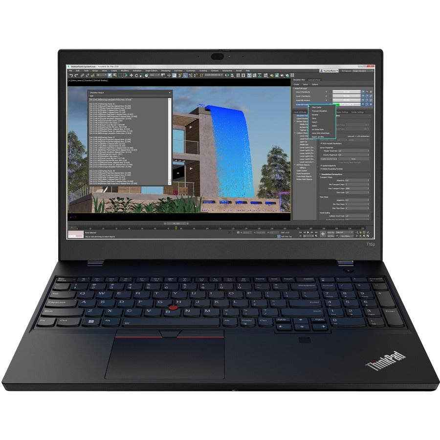 Lenovo ThinkPad T15p Gen 3 21DA001BUS 15.6" Mobile Workstation - Full HD - Intel Core i7 12th Gen i7-12800H - 16 GB - 512 GB SSD - Black