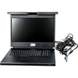 Vertiv Avocent LRA Rack Console 18.5" LCD Widescreen, Keyboard with Touchpad