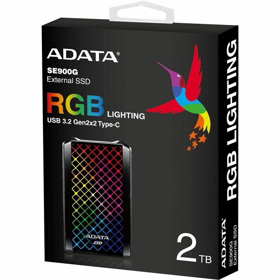 Adata SE900G 2 TB Solid State Drive - External - Black