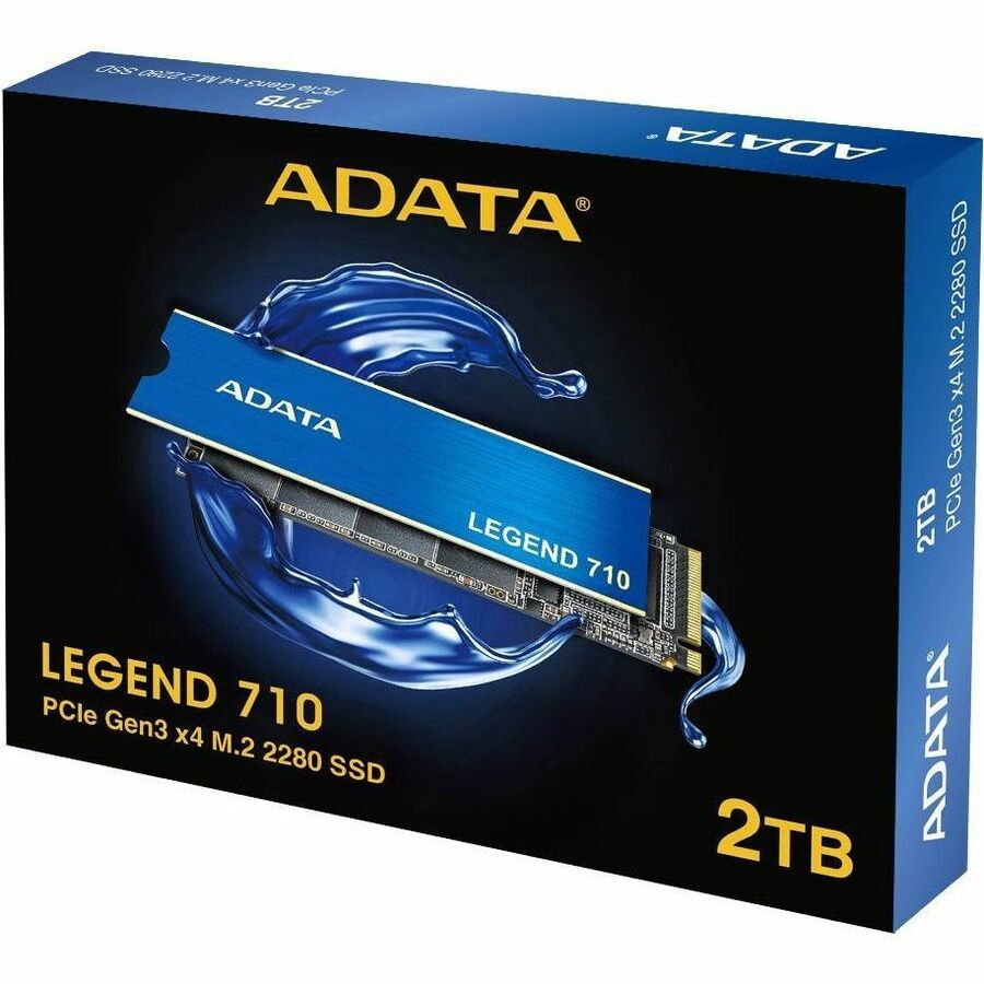 Adata LEGEND 710 ALEG-710-2TCS 2 TB Solid State Drive - M.2 2280 Internal - PCI Express NVMe (PCI Express NVMe 3.0 x4)