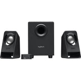 Logitech Z213 Compact 2.1 Speaker System, Black