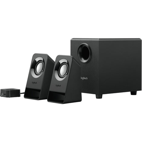 Logitech Z213 Compact 2.1 Speaker System, Black