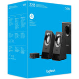 Logitech Z213 Compact 2.1 Speaker System, Black