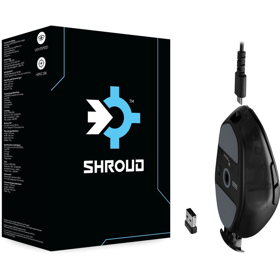 Logitech G G303 Shroud Edition Wireless Gaming Mouse