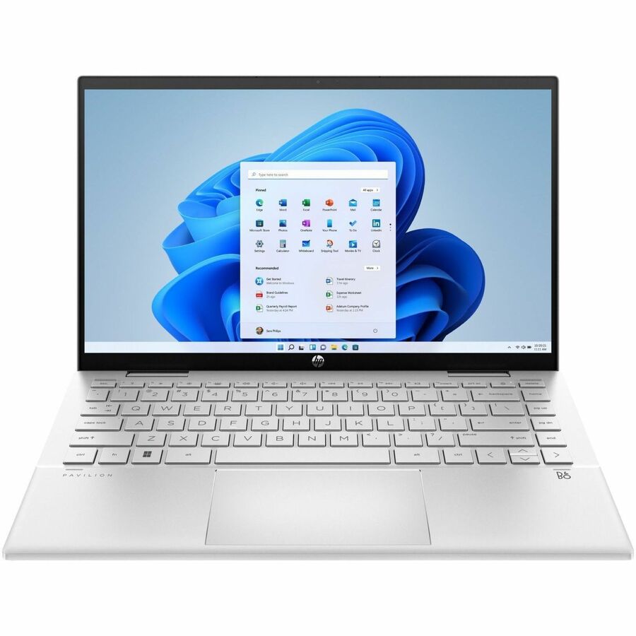 HPI SOURCING - NEW Pavilion x360 14-dy2000 14-dy2050wm 14" Touchscreen Convertible 2 in 1 Notebook - Full HD - Intel Core i5 12th Gen i5-1235U - 8 GB - 256 GB SSD - Natural Silver