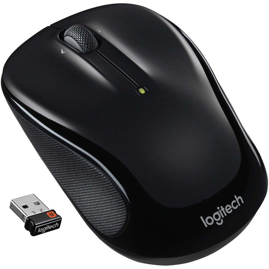 Logitech M325 Wireless Mouse, 2.4 GHz with USB Unifying Receiver, 1000 DPI Optical Tracking, 18-Month Life Battery, PC / Mac / Laptop / Chromebook (Black)