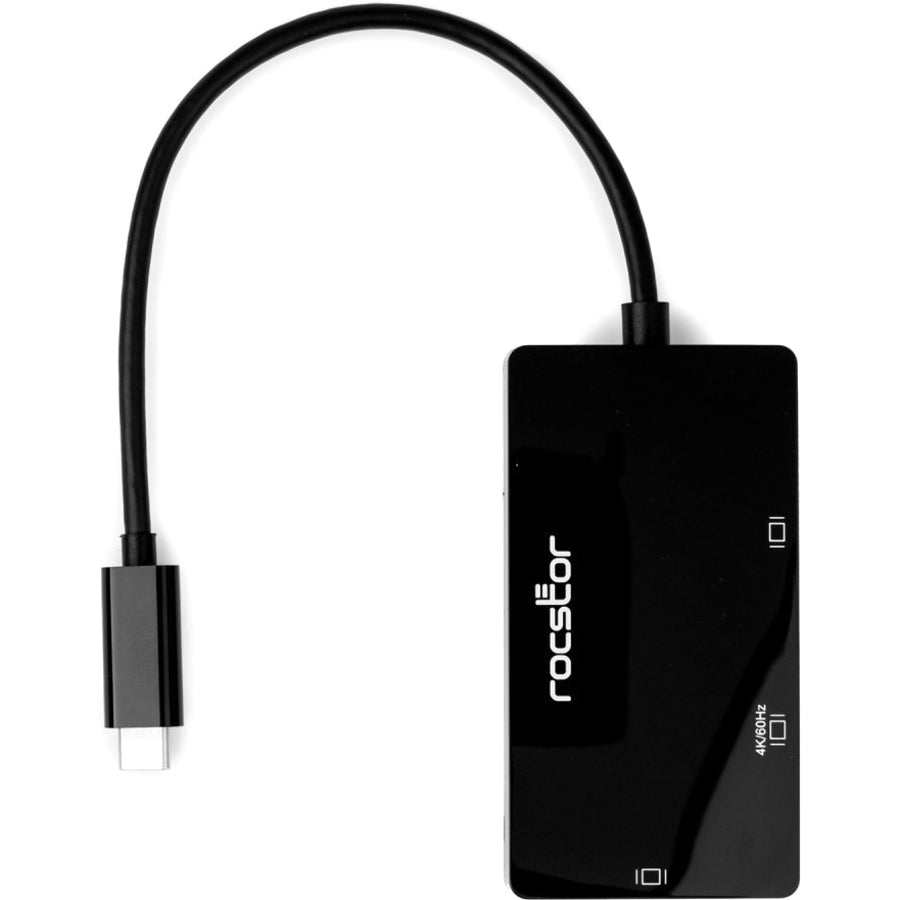 Rocstor Premium USB-C Multiport Video Adapter 3-in-1