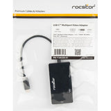 Rocstor Premium USB-C Multiport Video Adapter 3-in-1