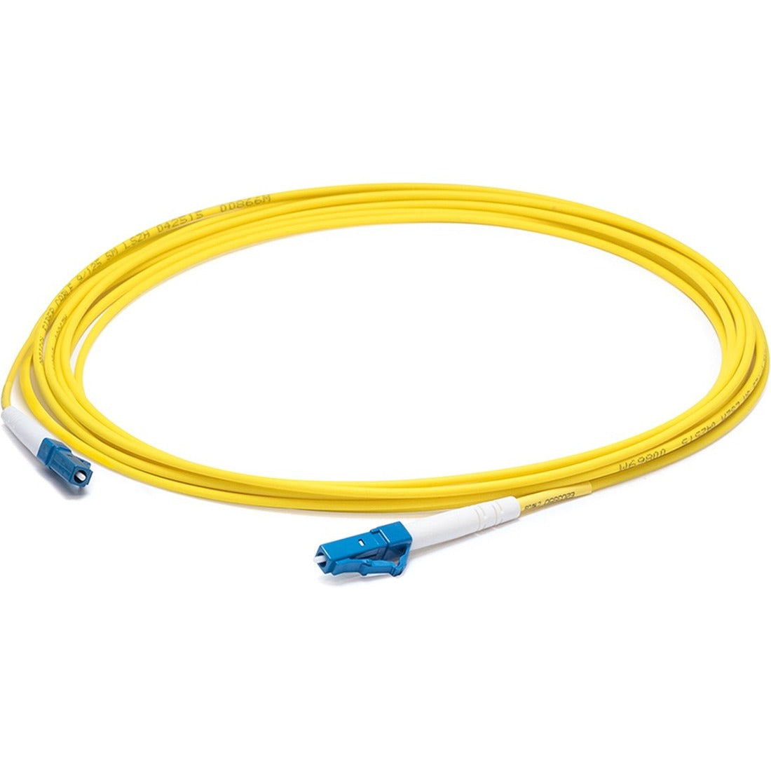 AddOn 73m LC (Male) to LC (Male) Straight Yellow OS2 Simplex LSZH Fiber Patch Cable