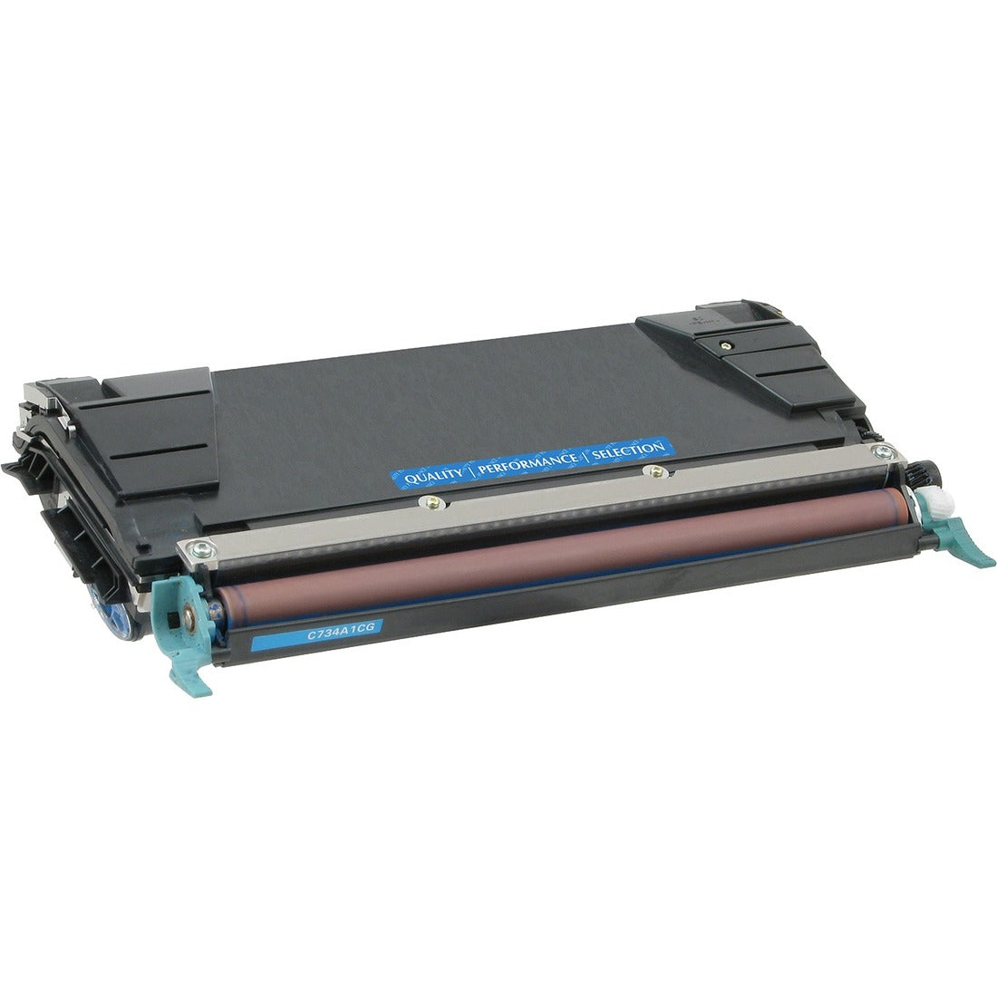 V7 V7C734A2CG Remanufactured Laser Toner Cartridge - Alternative for Lexmark (C734A2CG) - Cyan Pack