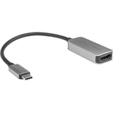 DISPLAYPORT 1.4 TO HDMI 2.0 4K 60HZ ADAPTER-M/F- ALUMINUM GREY