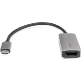 DISPLAYPORT 1.4 TO HDMI 2.0 4K 60HZ ADAPTER-M/F- ALUMINUM GREY