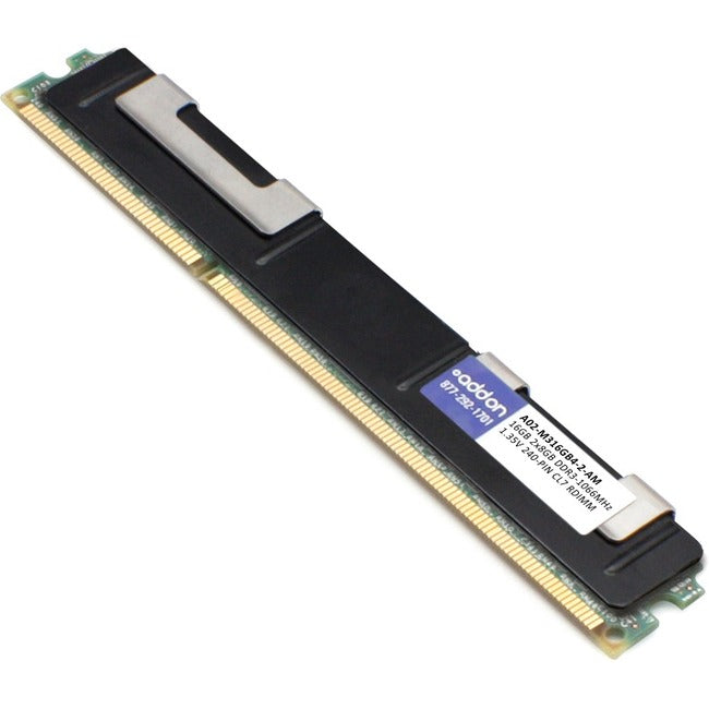 AddOn AM1066D3QRLPR/8G x2 Cisco A02-M316GB4-2 Compatible Factory Original 16GB DDR3-1066MHz Registered ECC Quad Rank 1.35V 240-pin CL7 RDIMM