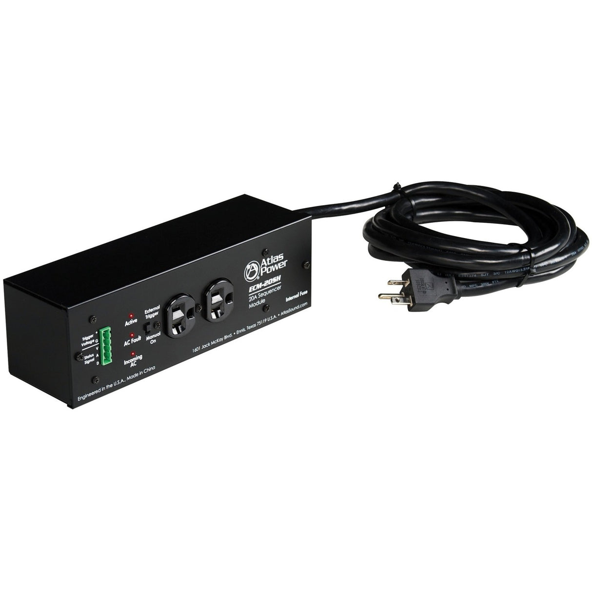 AtlasIED 20A Single Housing Power Conditioner and AC Spike Suppressor