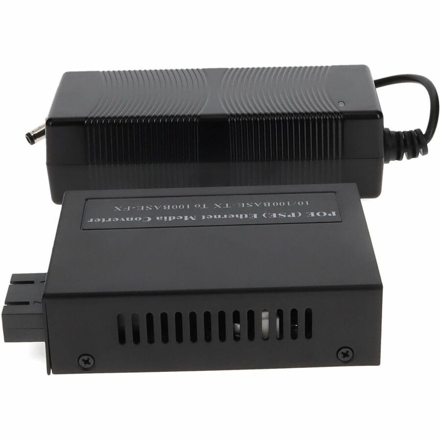 AddOn 10/100Base-TX(RJ-45) to 100Base-LX(SC) SMF 1310nm 20km POE Media Converter