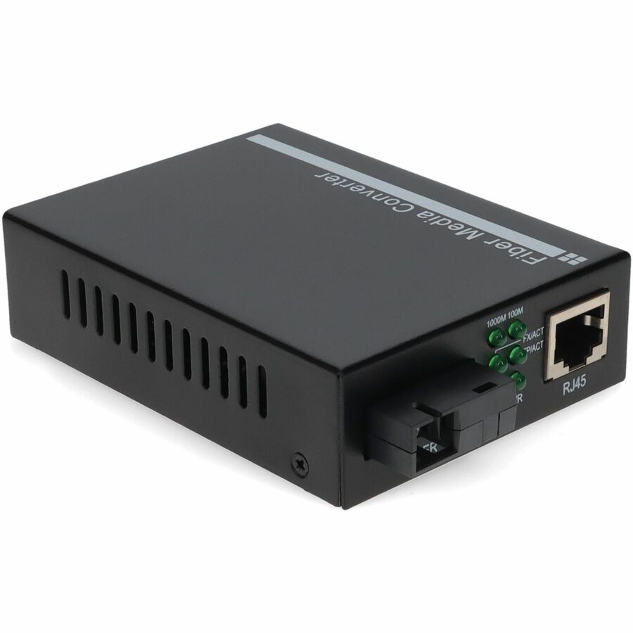 AddOn 10/100Base-TX(RJ-45) to 100Base-BXD(SC) BiDi SMF 1550nmTX/1310nmRX 20km Media Converter