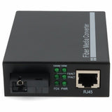 AddOn 10/100Base-TX(RJ-45) to 100Base-BXD(SC) BiDi SMF 1550nmTX/1310nmRX 20km Media Converter