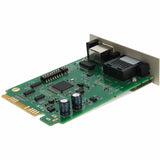 AddOn 10/100/1000Base-TX(RJ-45) to 1000Base-SX(SC) MMF 850nm 550m Media Converter Card for our rack or Standalone Systems