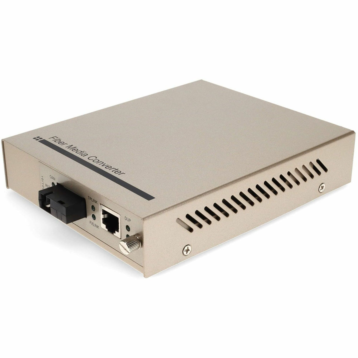 AddOn 10/100Base-TX(RJ-45) to 100Base-BXU(SC) BiDi SMF 1310nmTX/1550nmRX 20km Managed Media Converter