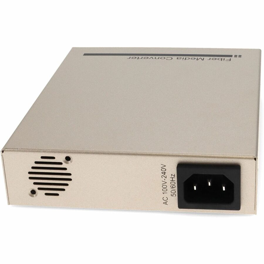 AddOn 10/100Base-TX(RJ-45) to 100Base-BXU(SC) BiDi SMF 1310nmTX/1550nmRX 20km Managed Media Converter