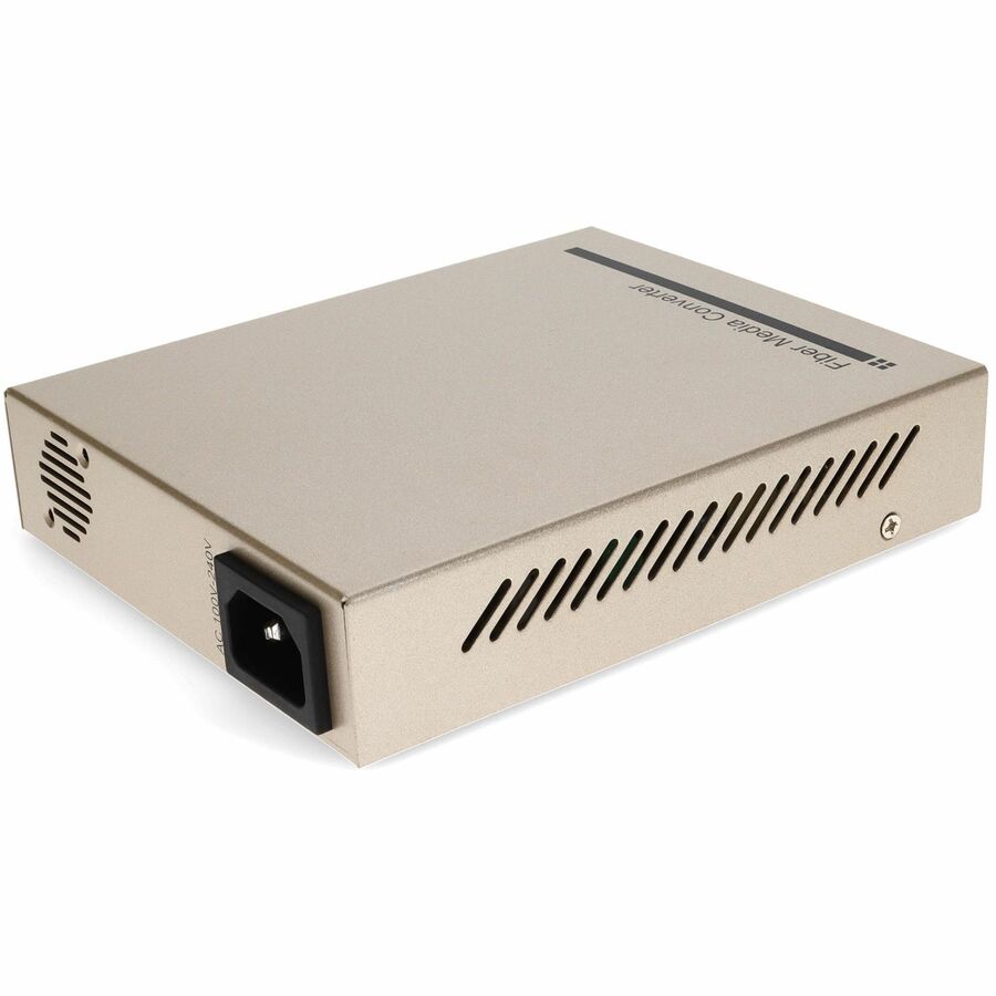 AddOn 10/100Base-TX(RJ-45) to 100Base-BXU(SC) BiDi SMF 1310nmTX/1550nmRX 20km Managed Media Converter