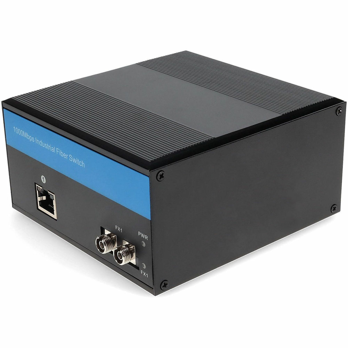 AddOn 1 10/100/1000Base-TX(RJ-45) to 1 1000Base-LX(FC) SMF 1310nm 20km Industrial Media Converter