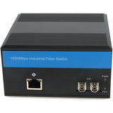 AddOn 1 10/100/1000Base-TX(RJ-45) to 1 1000Base-LX(FC) SMF 1310nm 20km Industrial Media Converter