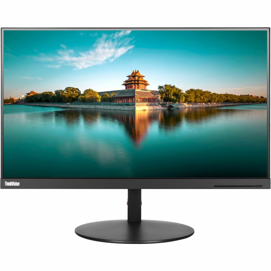 Lenovo - Open Source ThinkVision P24h-10 24" Class WQHD LED Monitor - Glossy Black