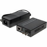 AddOn 10/100Base-TX(RJ-45) to 100Base-LX(ST) SMF 1310nm 20km POE Media Converter