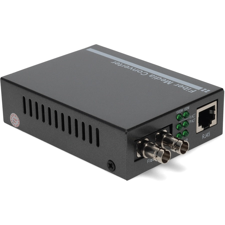 AddOn 10/100Base-TX(RJ-45) to 100Base-LX(ST) SMF 1310nm 20km Media Converter