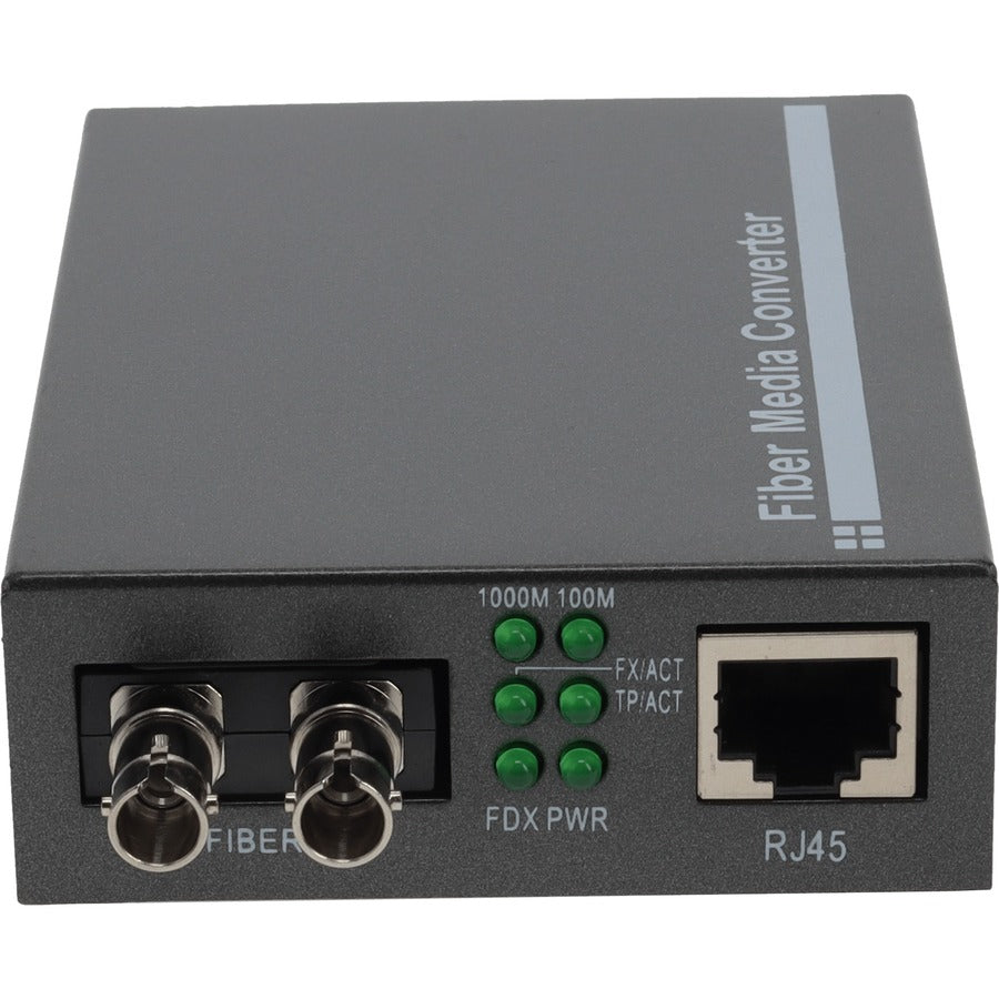 AddOn 10/100Base-TX(RJ-45) to 100Base-LX(ST) SMF 1310nm 20km Media Converter