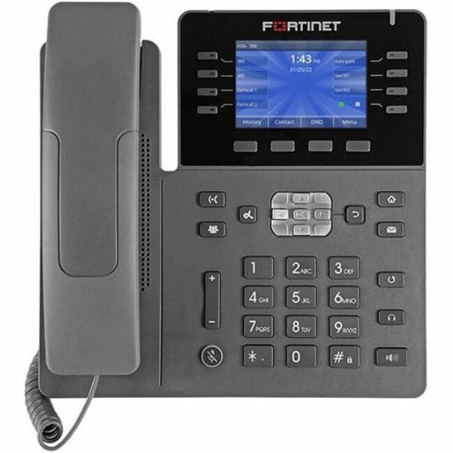 Fortinet FortiFone FON-380B IP Phone - Corded - Corded - Desktop