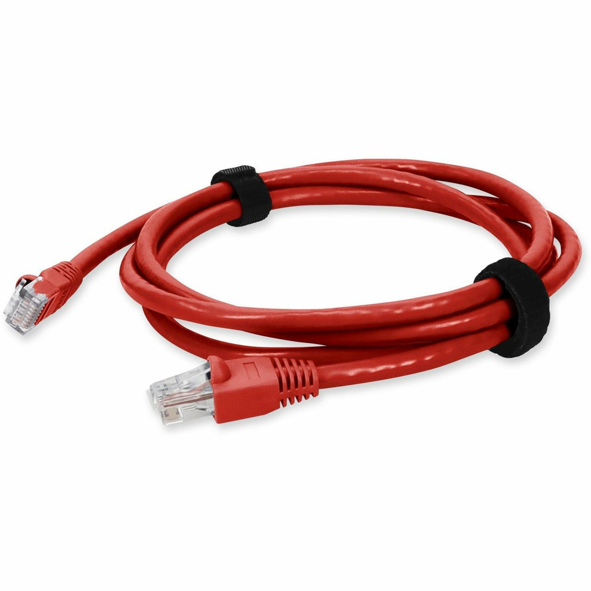 AddOn 1ft RJ-45 (Male) to RJ-45 (Male) Red Cat6 Crossover UTP PVC Copper Patch Cable