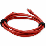 AddOn 1ft RJ-45 (Male) to RJ-45 (Male) Red Cat6 Crossover UTP PVC Copper Patch Cable