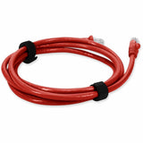 AddOn 1ft RJ-45 (Male) to RJ-45 (Male) Red Cat6 Crossover UTP PVC Copper Patch Cable