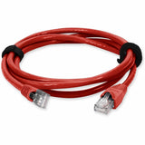 AddOn 1ft RJ-45 (Male) to RJ-45 (Male) Red Cat6 Crossover UTP PVC Copper Patch Cable