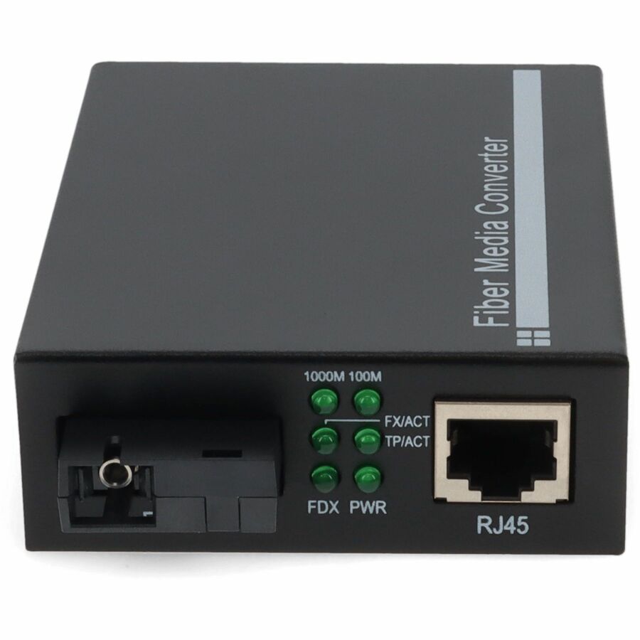 AddOn 10/100Base-TX(RJ-45) to 100Base-BXU(SC) BiDi SMF 1310nmTX/1550nmRX 20km Media Converter