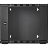 V7 9U Rack Wall Mount Glass Door Enclosure