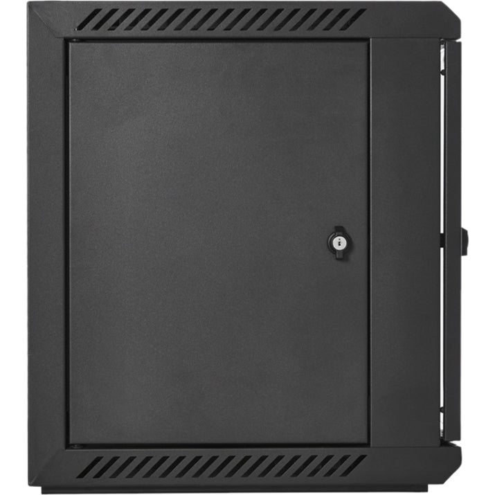 V7 9U Rack Wall Mount Glass Door Enclosure