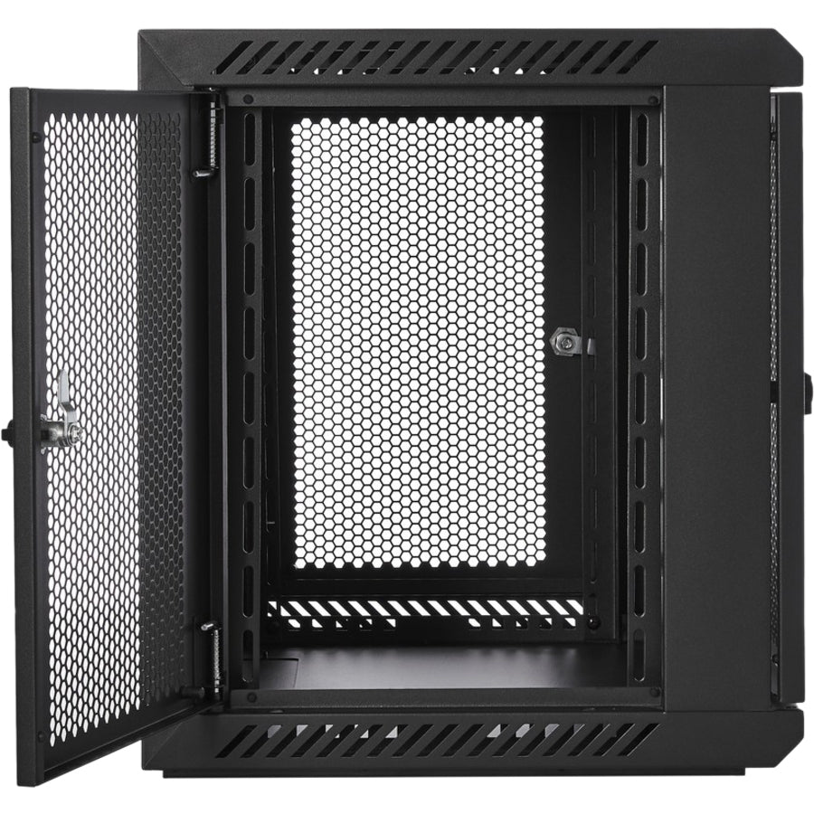 V7 9U Rack Wall Mount Vented Enclosure