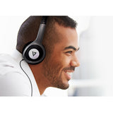 V7 Deluxe Stereo Headphones with Volume Control