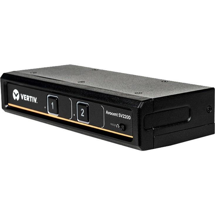 Vertiv Avocent SV200 Desktop KVM Switch | 2 Port | DisplayPort (SV220D-001)