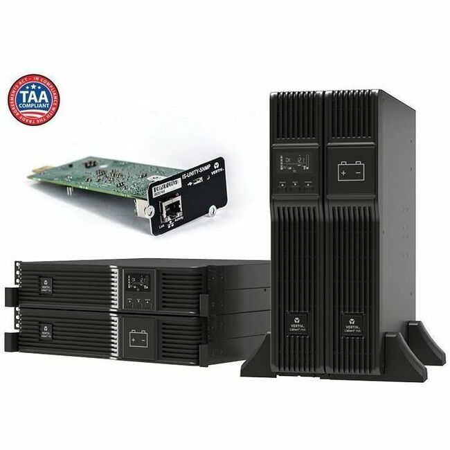 Vertiv Liebert PSI5 UPS 1920VA 1920W TAA AVR Tower/Rack with Network Card