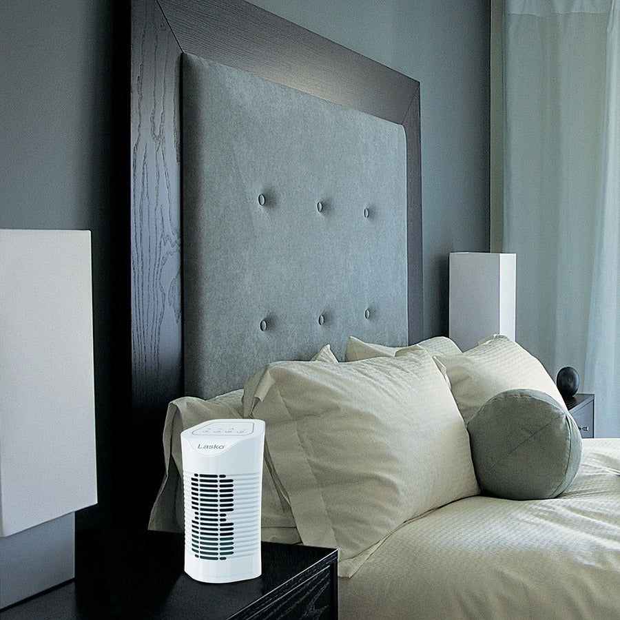 Lasko Desktop Air Purifier with 3-Stage Air Cleaning System