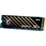 MSI SPATIUM M450 500 GB Solid State Drive - M.2 2280 Internal - PCI Express NVMe (PCI Express 4.0 x4)