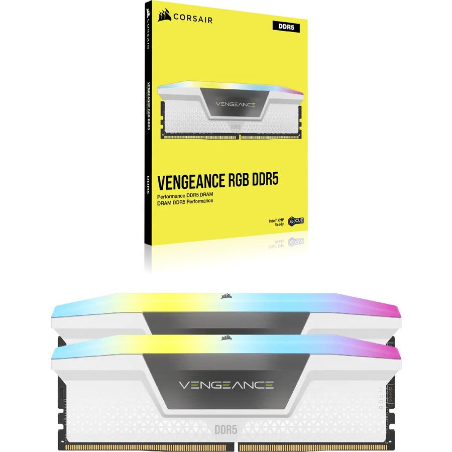 Corsair Vengeance RGB 32GB (2 x 16GB) DDR5 SDRAM Memory Kit