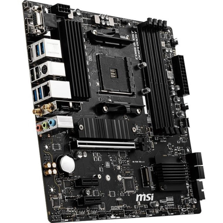 MSI B550M-VC WIFI Gaming Desktop Motherboard - AMD B550 Chipset - Socket AM4 - Micro ATX