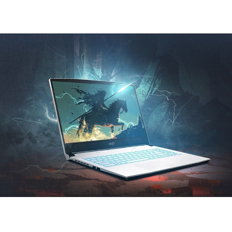 MSI Sword 15 A12U Sword 15 A12UC-295 15.6" Gaming Notebook - Full HD - Intel Core i5 12th Gen i5-12450H - 8 GB - 512 GB SSD - White