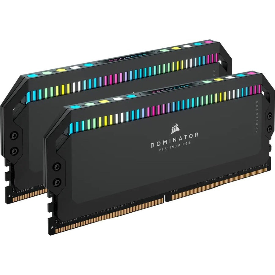 Corsair Dominator Platinum RGB 64GB (2x32GB) DDR5 DRAM 5600MHz C40 Memory Kit - Black